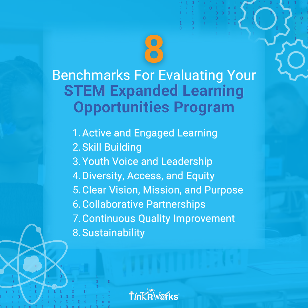8 Benchmarks for Evaluating Your STEM Expanded Learning Opportunities Program 